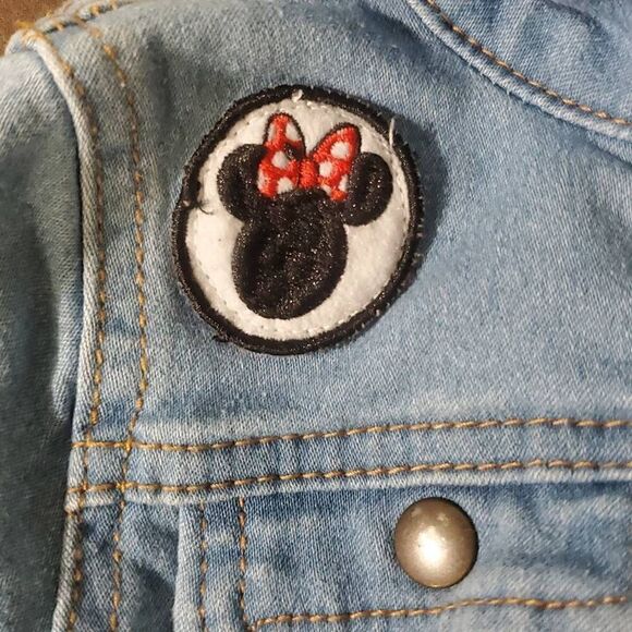VINTAGE DISNEY TODDLERS DENIM JACKET - Picture 7 of 7